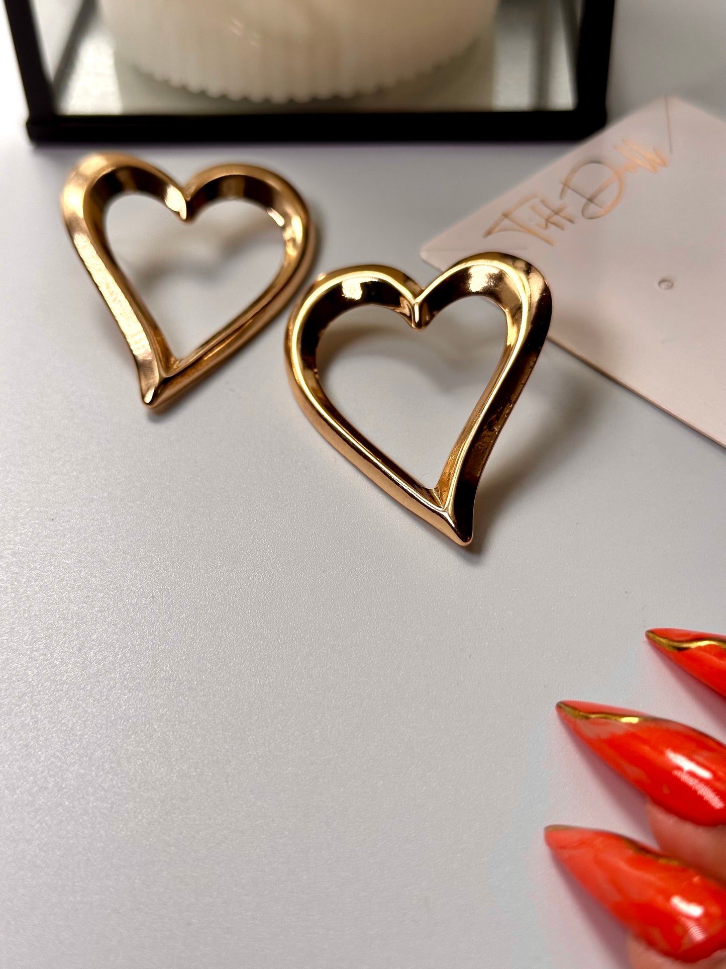 So In Love Gold Earrings (INCLUDES A LUXURY COMPLIMENTARY GIFT)