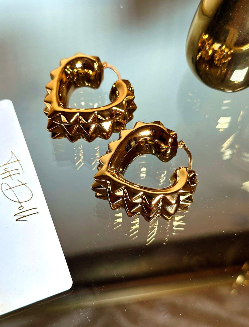 Secret Admirer Gold Earrings