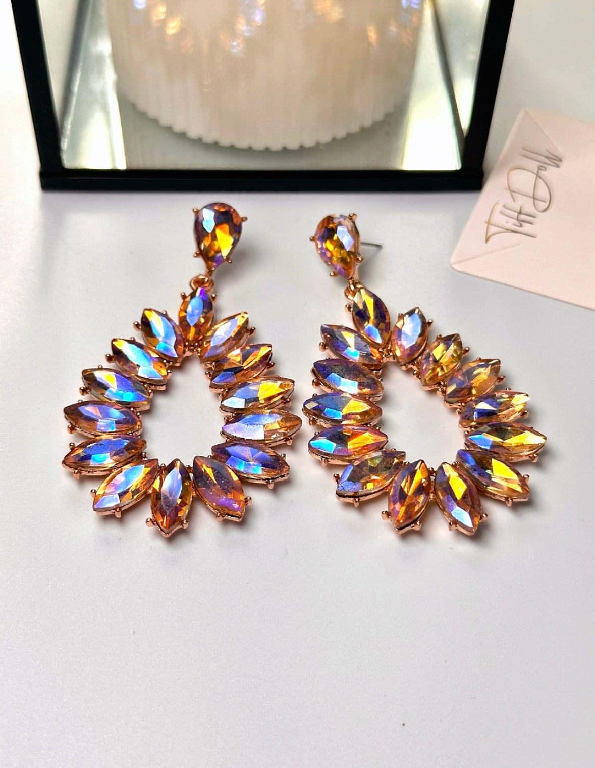 Pretty Lexus Crystal Earrings