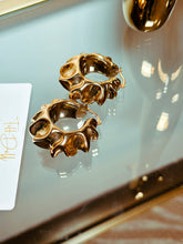 Cargar imagen en el visor de la galería, $175 BUNDLE DEAL- All 5 Powder Gold Earrings
