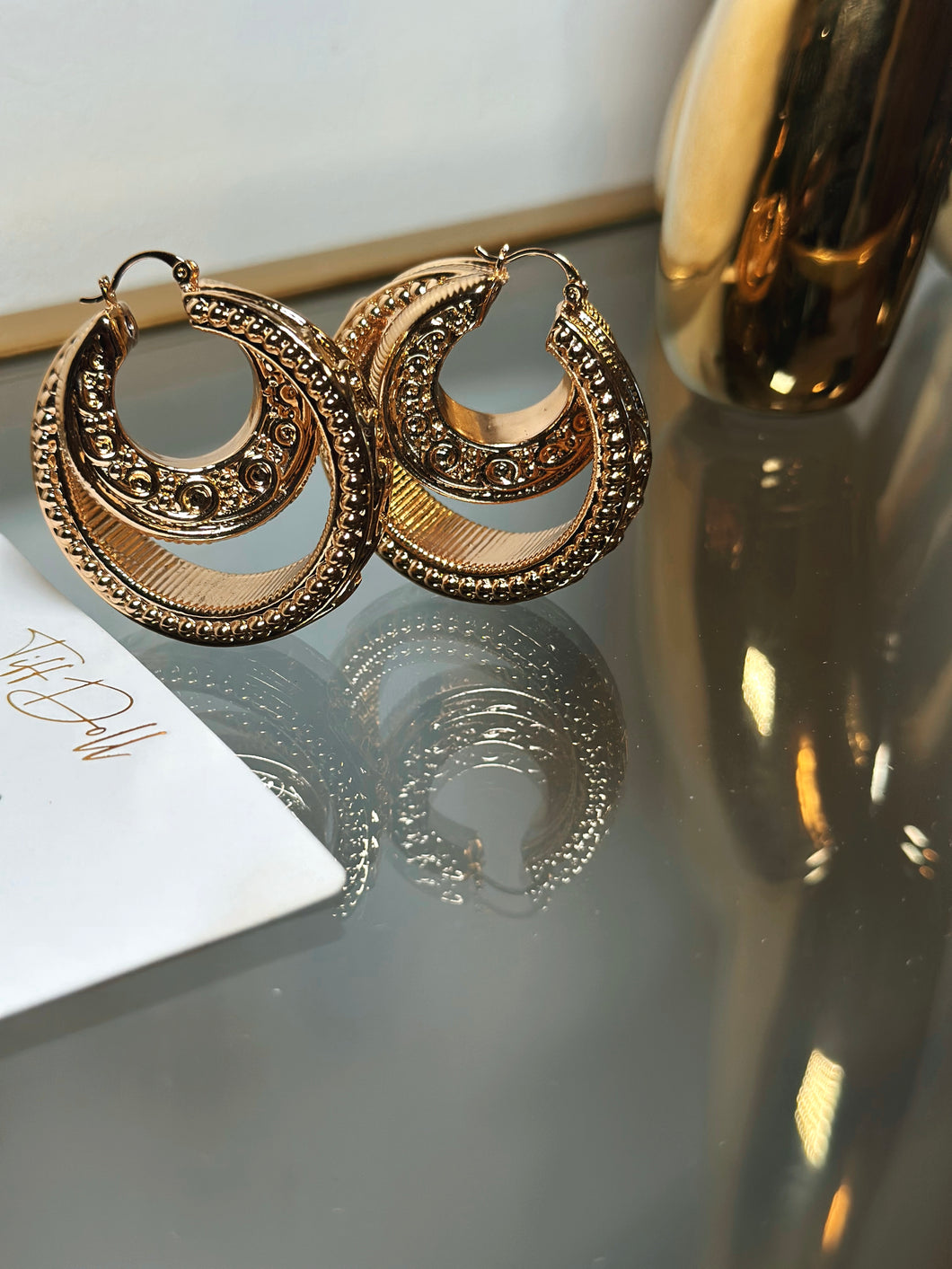 Olivia Amalfi Gold Earrings