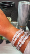 Video laden en afspelen in Gallery-weergave, Nia Nola Icy Bangle (Includes 1 Bangle)
