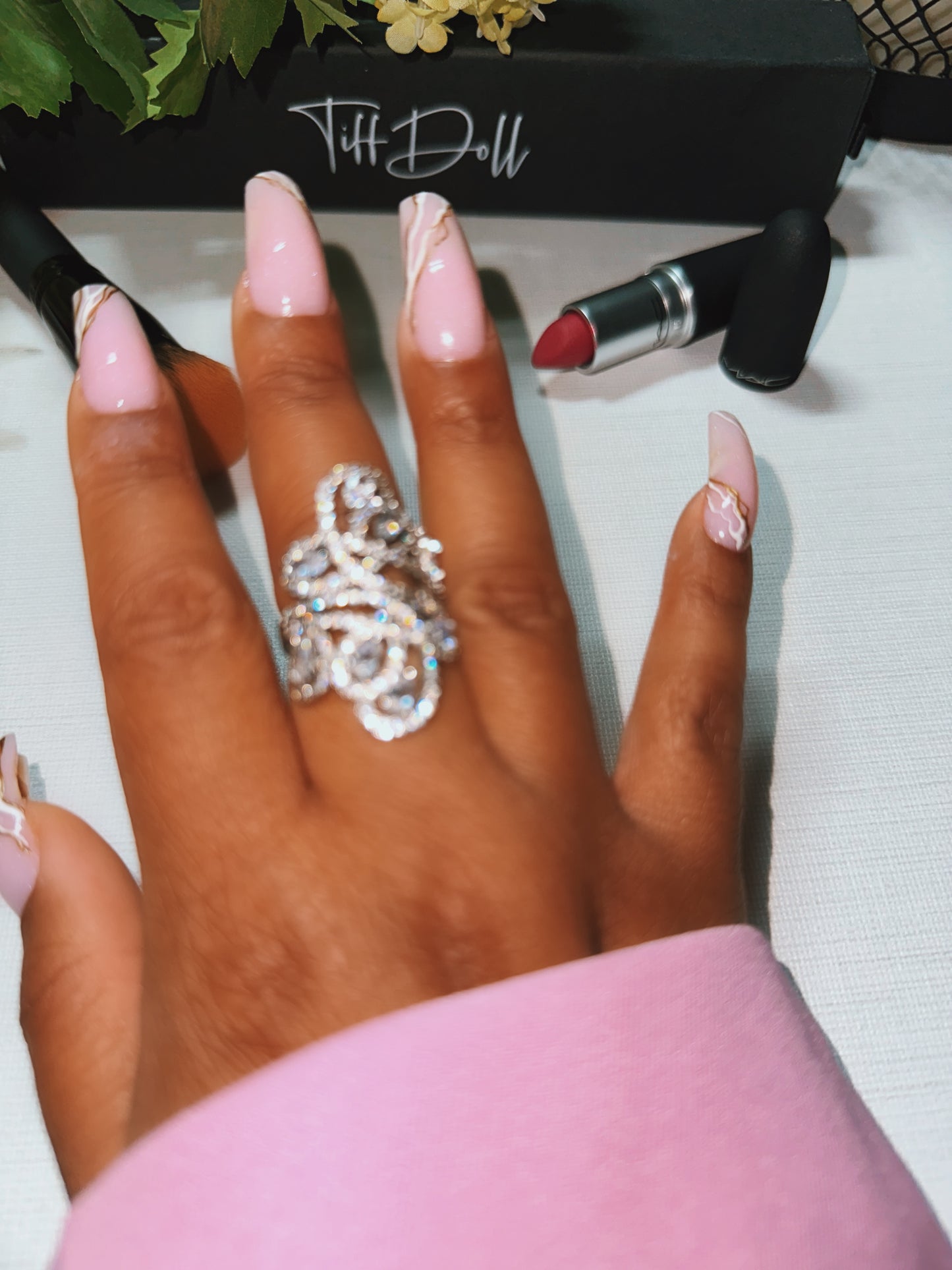 Princess Stasha Cubic Zirconia Ring