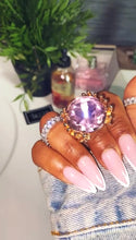 Cargar imagen en el visor de la galería, Privileged Pink Crystal Ring
