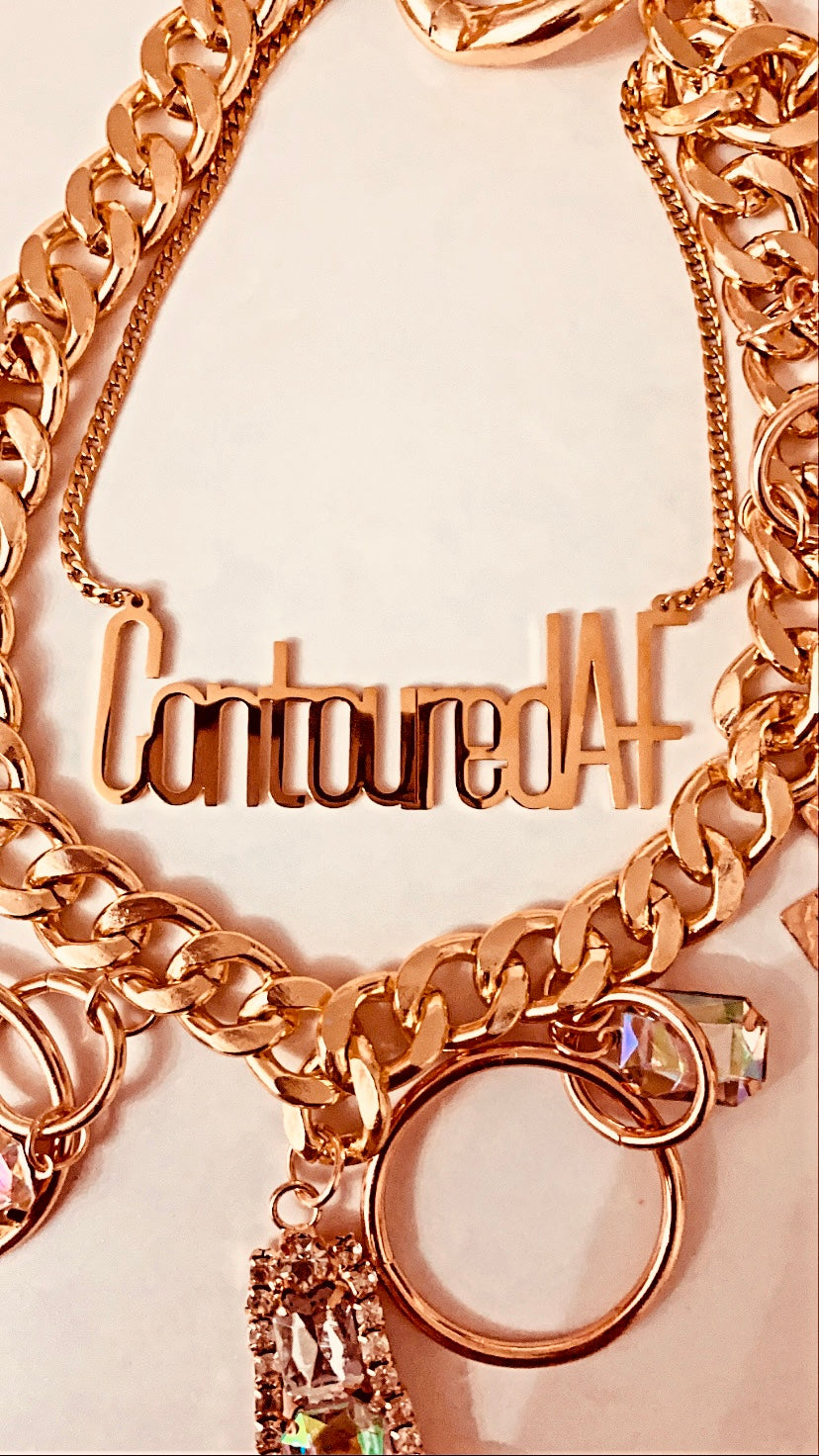 ContouredAF Gold Necklace